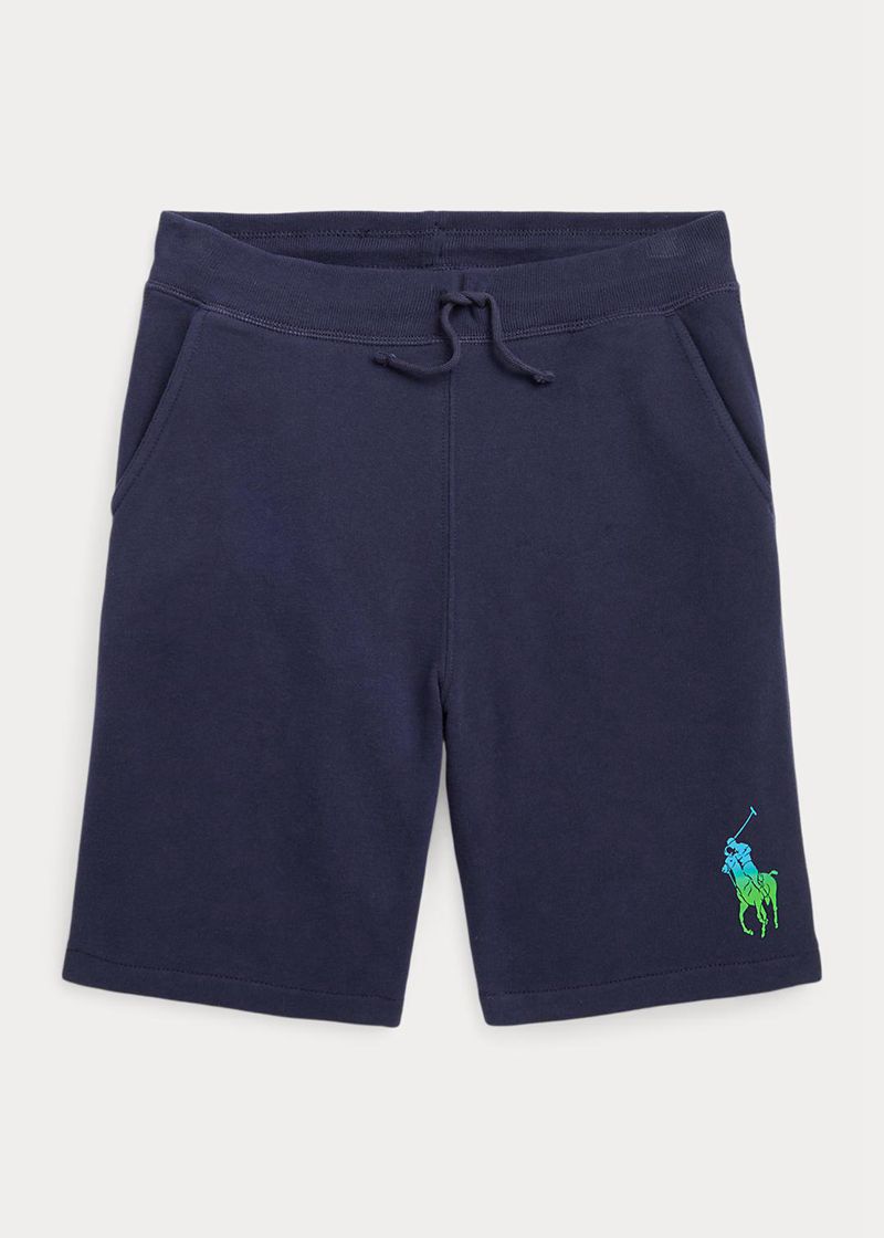 Shorts Polo Ralph Lauren Niño 6-14 Años Ombre Big Pony Fleece Chile Azul Marino AIZEY-3871